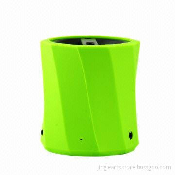 3.0+ EDR 2.1 Bluetooth Speaker for iPhone/iPad and Cellphones, Handsfree Call, Built-in Mic